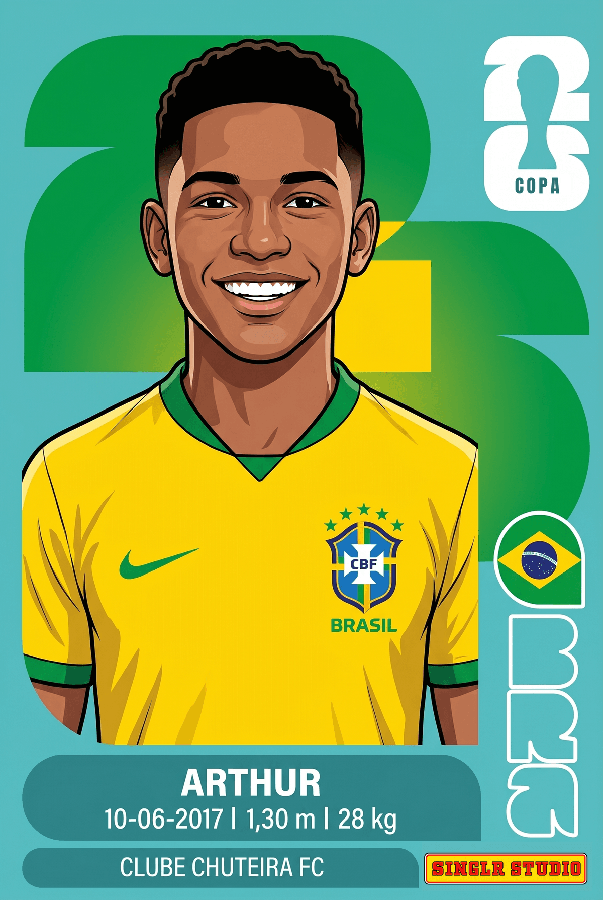 Figurinha Arthur